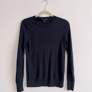 XS Navy Blue Banana Republic Long Sleeve Merino  Sweater